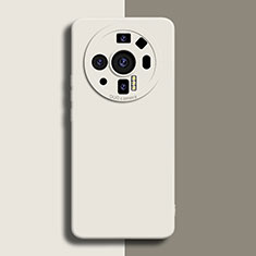 Funda Silicona Ultrafina Goma 360 Grados Carcasa S02 para Xiaomi Mi 12 Ultra 5G Blanco