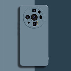 Funda Silicona Ultrafina Goma 360 Grados Carcasa S02 para Xiaomi Mi 12S Ultra 5G Gris Lavanda