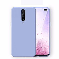 Funda Silicona Ultrafina Goma 360 Grados Carcasa S02 para Xiaomi Poco X2 Azul Cielo