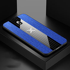 Funda Silicona Ultrafina Goma 360 Grados Carcasa S02 para Xiaomi Redmi 8A Azul