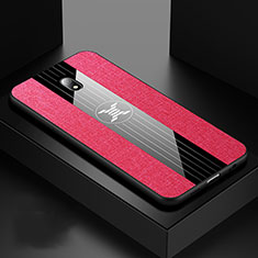 Funda Silicona Ultrafina Goma 360 Grados Carcasa S02 para Xiaomi Redmi 8A Rojo