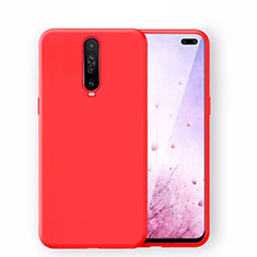 Funda Silicona Ultrafina Goma 360 Grados Carcasa S02 para Xiaomi Redmi K30i 5G Rojo