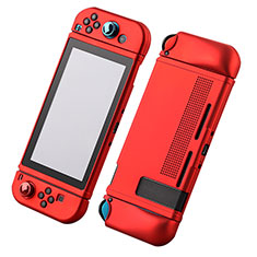 Funda Silicona Ultrafina Goma 360 Grados Carcasa S03 para Nintendo Switch Rojo