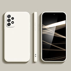 Funda Silicona Ultrafina Goma 360 Grados Carcasa S03 para Samsung Galaxy A33 5G Blanco