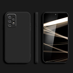 Funda Silicona Ultrafina Goma 360 Grados Carcasa S03 para Samsung Galaxy A72 5G Negro