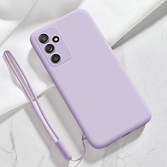 Funda Silicona Ultrafina Goma 360 Grados Carcasa S03 para Samsung Galaxy M14 5G Purpura Claro