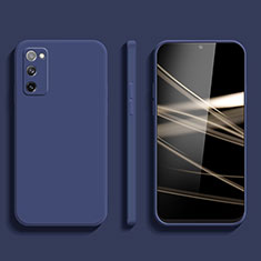 Funda Silicona Ultrafina Goma 360 Grados Carcasa S03 para Samsung Galaxy S20 FE 4G Azul