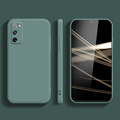 Funda Silicona Ultrafina Goma 360 Grados Carcasa S03 para Samsung Galaxy S20 FE 5G Verde Noche