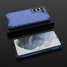 Funda Silicona Ultrafina Goma 360 Grados Carcasa S03 para Samsung Galaxy S21 5G Azul