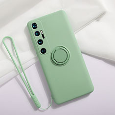 Funda Silicona Ultrafina Goma 360 Grados Carcasa S03 para Xiaomi Mi 10 Ultra Menta Verde