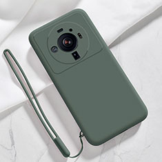 Funda Silicona Ultrafina Goma 360 Grados Carcasa S03 para Xiaomi Mi 12S Ultra 5G Verde