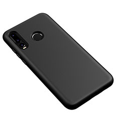 Funda Silicona Ultrafina Goma 360 Grados Carcasa S04 para Huawei P30 Lite New Edition Negro