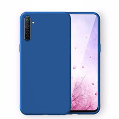 Funda Silicona Ultrafina Goma 360 Grados Carcasa S04 para Realme X2 Azul