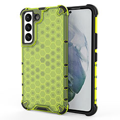 Funda Silicona Ultrafina Goma 360 Grados Carcasa S04 para Samsung Galaxy S21 5G Verde