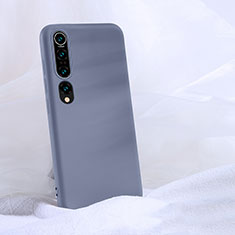 Funda Silicona Ultrafina Goma 360 Grados Carcasa S04 para Xiaomi Mi 10 Gris