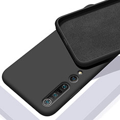 Funda Silicona Ultrafina Goma 360 Grados Carcasa S04 para Xiaomi Mi 10 Pro Negro