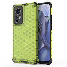 Funda Silicona Ultrafina Goma 360 Grados Carcasa S04 para Xiaomi Mi 12 Lite 5G Verde