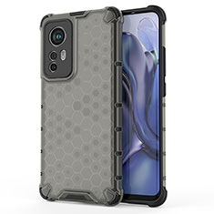 Funda Silicona Ultrafina Goma 360 Grados Carcasa S04 para Xiaomi Mi 12S 5G Gris