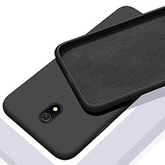 Funda Silicona Ultrafina Goma 360 Grados Carcasa S04 para Xiaomi Redmi 8A Negro