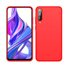 Funda Silicona Ultrafina Goma 360 Grados Carcasa S05 para Huawei Honor 9X Pro Rojo