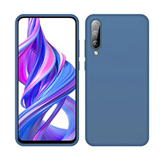 Funda Silicona Ultrafina Goma 360 Grados Carcasa S05 para Huawei P Smart Pro (2019) Azul