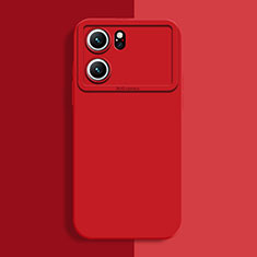 Funda Silicona Ultrafina Goma 360 Grados Carcasa S06 para Oppo K10 5G Rojo