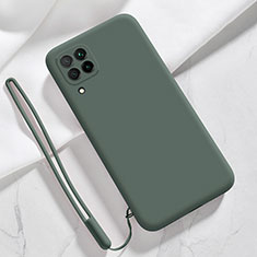 Funda Silicona Ultrafina Goma 360 Grados Carcasa S06 para Samsung Galaxy M12 Verde Noche