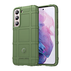 Funda Silicona Ultrafina Goma 360 Grados Carcasa S06 para Samsung Galaxy S21 FE 5G Verde