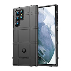 Funda Silicona Ultrafina Goma 360 Grados Carcasa S06 para Samsung Galaxy S22 Ultra 5G Negro