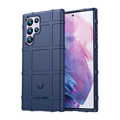Funda Silicona Ultrafina Goma 360 Grados Carcasa S06 para Samsung Galaxy S23 Ultra 5G Azul
