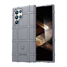 Funda Silicona Ultrafina Goma 360 Grados Carcasa S06 para Samsung Galaxy S24 Ultra 5G Gris