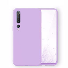 Funda Silicona Ultrafina Goma 360 Grados Carcasa S06 para Xiaomi Mi 10 Morado