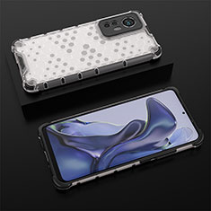Funda Silicona Ultrafina Goma 360 Grados Carcasa S06 para Xiaomi Mi 12 Lite 5G Blanco