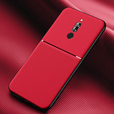 Funda Silicona Ultrafina Goma 360 Grados Carcasa S06 para Xiaomi Redmi 8 Rojo