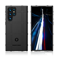 Funda Silicona Ultrafina Goma 360 Grados Carcasa S07 para Samsung Galaxy S21 Ultra 5G Negro