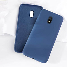 Funda Silicona Ultrafina Goma 360 Grados Carcasa S07 para Xiaomi Redmi 8A Azul