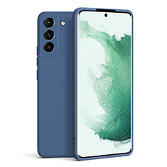 Funda Silicona Ultrafina Goma 360 Grados Carcasa S08 para Samsung Galaxy S21 5G Azul