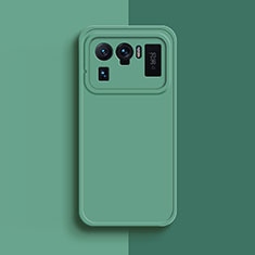 Funda Silicona Ultrafina Goma 360 Grados Carcasa S08 para Xiaomi Mi 11 Ultra 5G Verde