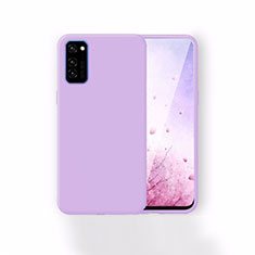 Funda Silicona Ultrafina Goma 360 Grados Carcasa T01 para Huawei Honor V30 5G Morado