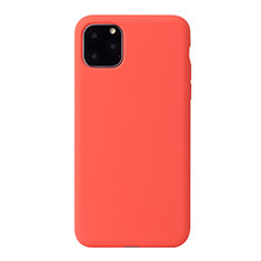 Funda Silicona Ultrafina Goma 360 Grados Carcasa Y01 para Apple iPhone 11 Pro Max Naranja