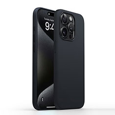 Funda Silicona Ultrafina Goma 360 Grados Carcasa YK1 para Apple iPhone 13 Pro Negro