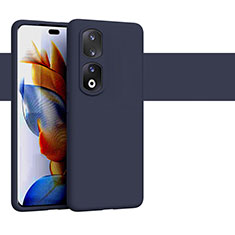 Funda Silicona Ultrafina Goma 360 Grados Carcasa YK1 para Huawei Honor 90 Pro 5G Azul