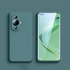 Funda Silicona Ultrafina Goma 360 Grados Carcasa YK1 para Huawei Nova 11 Pro Verde Noche