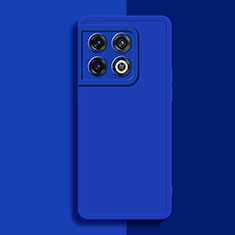 Funda Silicona Ultrafina Goma 360 Grados Carcasa YK1 para OnePlus 10 Pro 5G Azul