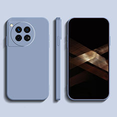 Funda Silicona Ultrafina Goma 360 Grados Carcasa YK1 para OnePlus 12R 5G Azul Claro