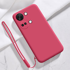 Funda Silicona Ultrafina Goma 360 Grados Carcasa YK1 para OnePlus Ace 2V 5G Rojo