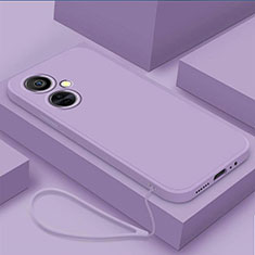 Funda Silicona Ultrafina Goma 360 Grados Carcasa YK1 para OnePlus Nord CE 3 5G Purpura Claro