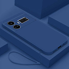 Funda Silicona Ultrafina Goma 360 Grados Carcasa YK1 para Realme GT Neo5 240W 5G Azul