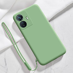 Funda Silicona Ultrafina Goma 360 Grados Carcasa YK1 para Vivo Y77e 5G Verde