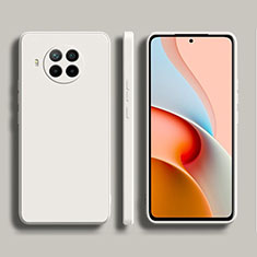 Funda Silicona Ultrafina Goma 360 Grados Carcasa YK1 para Xiaomi Mi 10i 5G Blanco